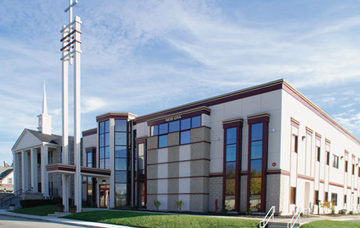 The New Era Church building on W. 30th Street in Indianapolis